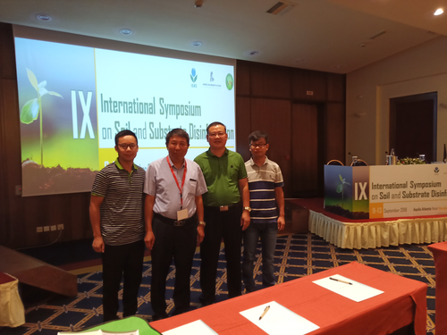 今年会教师受邀参加第九届土壤与基质消毒国际研讨会 今年会教师受邀参加第九届土壤与基质消毒国际研讨会